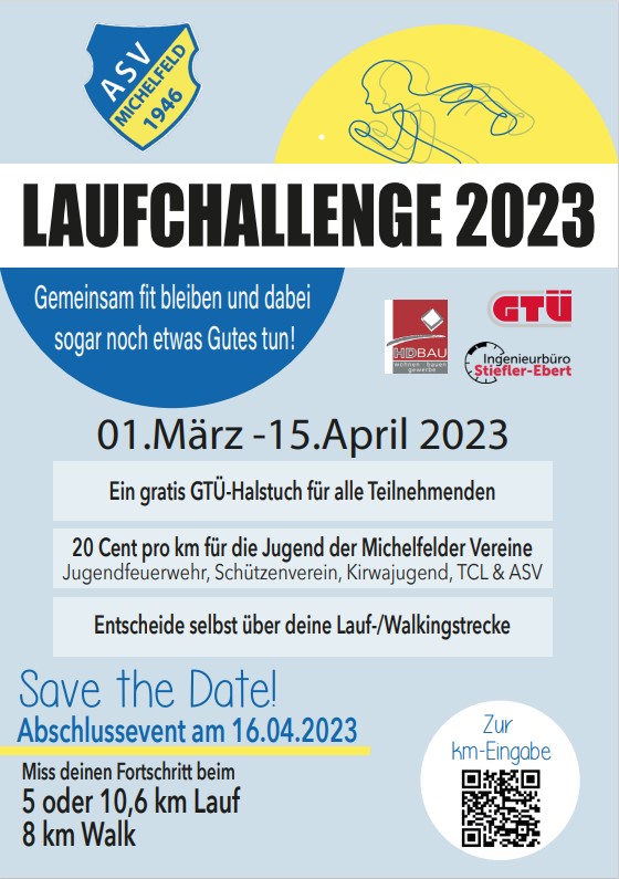 Michelfeld Laufchallenge 160423